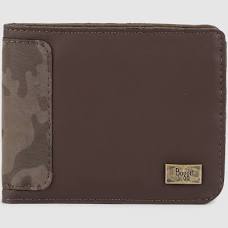 Baggit Brown Solid Two Fold Wallet for Men  (Synthetic Leather material, Zip coin pocket, 3 card holders, 2 slip pockets, Wipe with a clean, dry cloth to remove dust)