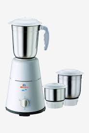 Bajaj  GX1 3 Jar Mixer Grinder (500 Watts, 3 speed settings, Jar capacity - 0.3ltr, 0.8ltr and 1.2ltr,  )