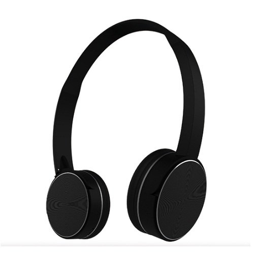 Molife Groove Plus Headphones (With Mic, On-Ear, Wireless Bluetooth 5.0, Without Noice Cancellation, Inbuilt micro SD port, FM radio, AUX in port
)