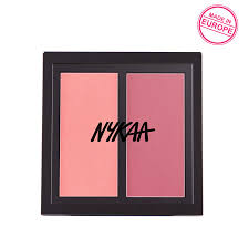 Nykaa Get Cheeky! Blush Duo Palette for Women  (Cali Chick 02, 9 gms, Infused with radiance-boosting minerals, Micronized pigments of these shades blend effortlessly into the skin)